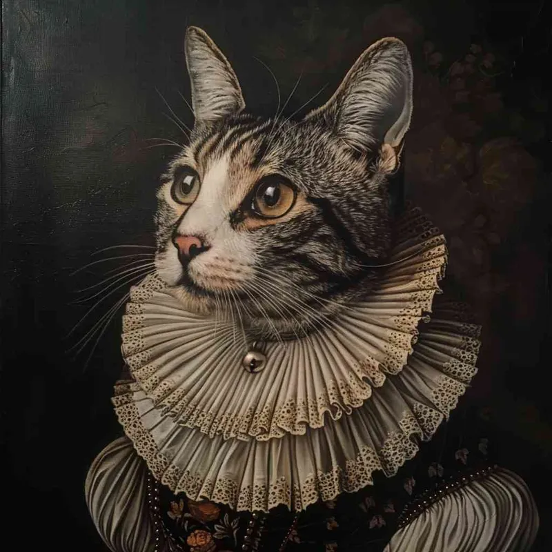 cat - AI绘画作品展示 | Midjourney中文版生成