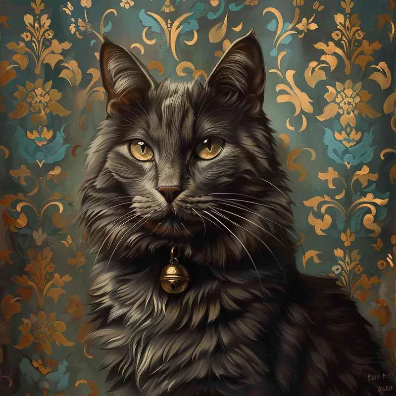 cat - AI绘画作品展示 | Midjourney中文版生成