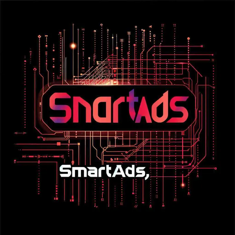 Design a modern, creative logo for SmartAds incorporating 
