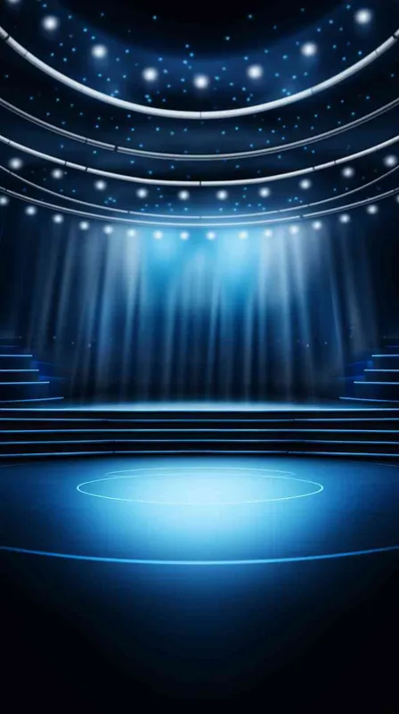 Stage blank center clean background - style1部分