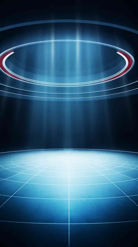 Stage blank center clean background - style4部分