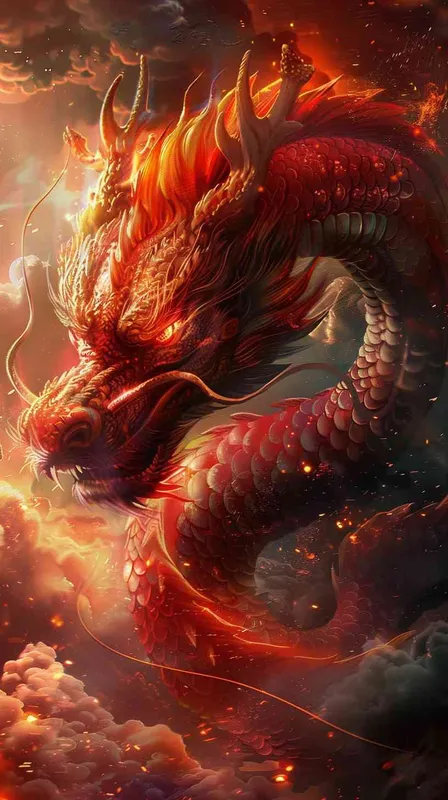 中国龙，潮流，衣服设计，高品质，4k，商业用图，电商封面图 – AI绘画作品展示 | Midjourney中文版生成