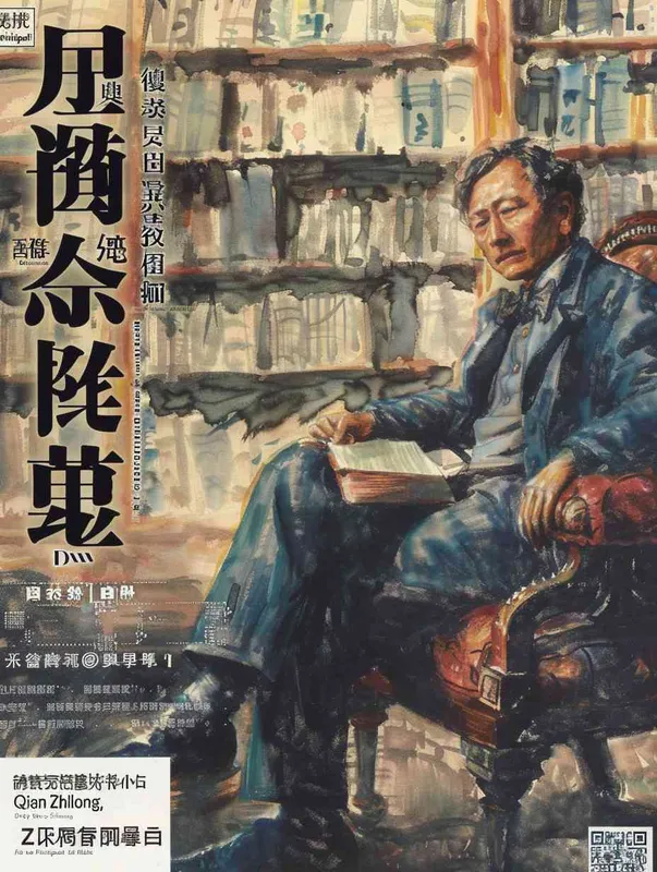 封面图片，图片上印有中文字幕：校长日记和钱志龙，字幕都是中文 - style2部分