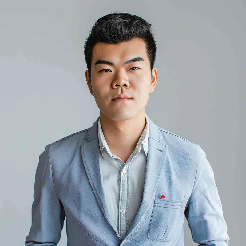 white background, natural lighting, wearing suit --ar 1:1 --iw 0.53 --v 6.0 --cref https://s.mj.run/22UAr7E-O2U - style4部分