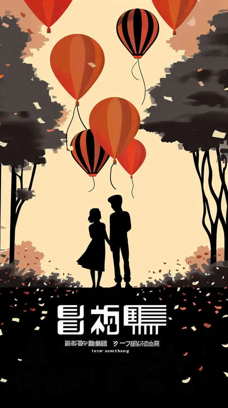 校庆海报，扁平风格 - style3部分