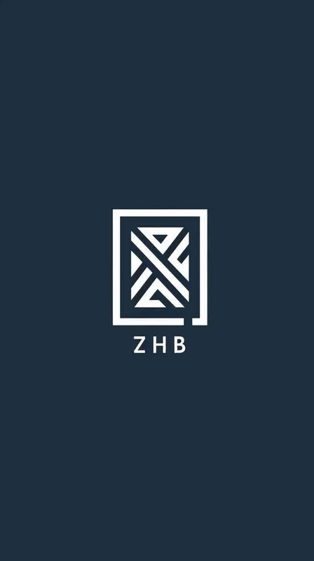 Company logo, flat, clean, simplicity modern, minimalist, vintage, cartoon, geometric, lettermark logo of letter ZYHB - style4部分