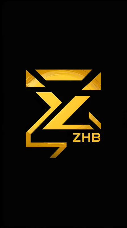 Company logo, flat, clean, simplicity modern, minimalist, vintage, cartoon, geometric, lettermark logo of letter ZYHB - style3部分