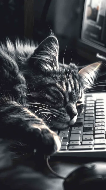 生成一张打工猫猫图片 - style3部分