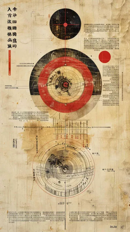 关于西汉		《周髀算经》 中国最古老的天文学和数学著作的海报 - style2部分