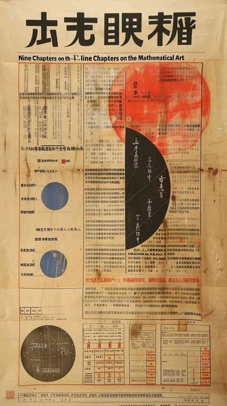 关于东汉		《九章算术》的海报 - style2部分