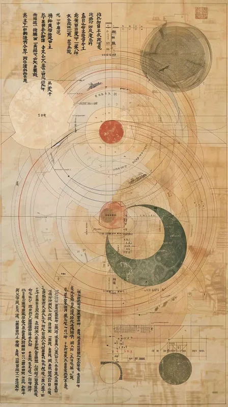 关于魏晋 割圆术《九章算术注》的海报 - style1部分