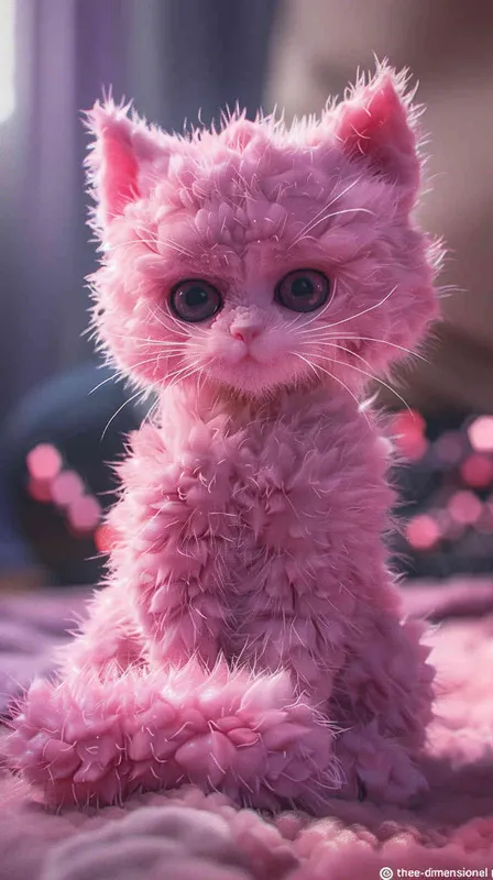 3D粉色小猫 - style2部分
