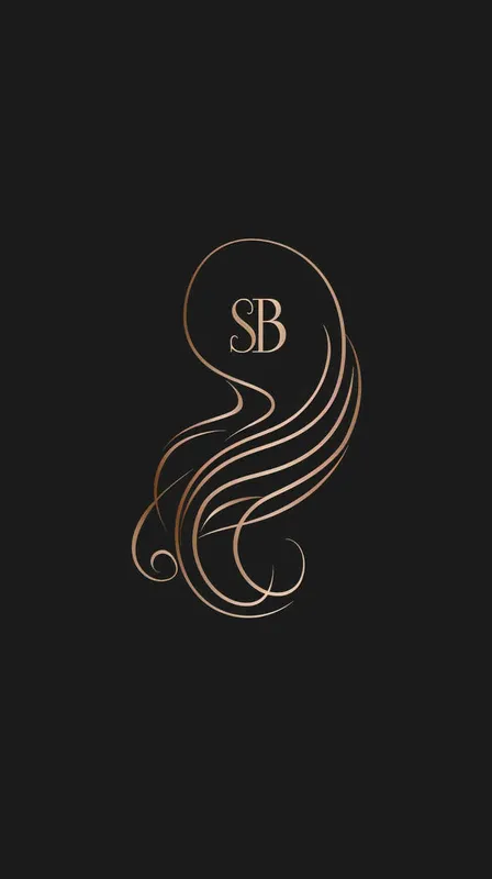 为养发设计一个logo，以字母SBH为设计元素，适合医疗美容行业 - style1部分