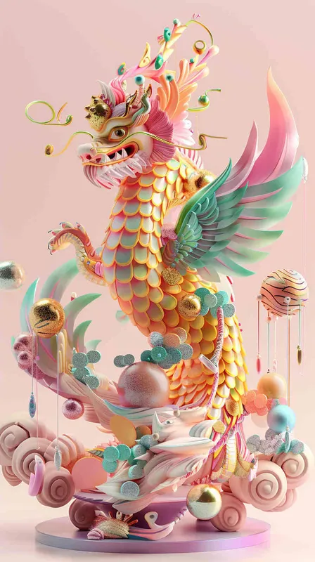 3D设计，使用C4D建模，融合皮克斯和迪士尼的风格，色彩明快生动，仿佛临近倾盆大雨。画面中一只外卖狗（一只德国牧羊犬，身着外卖工作服，可爱的蓝色大眼睛，胸前鲜明的黑色印记，毛色褐白）背负着巨大的背包，摇摇晃晃地穿行在雨中的街道上。采用OC渲染器，细节精致，质感高雅 - style2部分