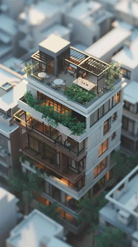 3D设计，使用C4D建模，融合皮克斯和迪士尼的风格，色彩明快生动，仿佛临近倾盆大雨。画面中一只外卖狗（一只德国牧羊犬，身着外卖工作服，可爱的蓝色大眼睛，胸前鲜明的黑色印记，毛色褐白）背负着巨大的背包，摇摇晃晃地穿行在雨中的街道上。采用OC渲染器，细节精致，质感高雅 - style1部分