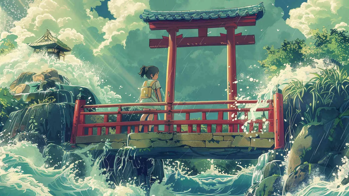 儿童插画，宫崎骏风格 - style4部分