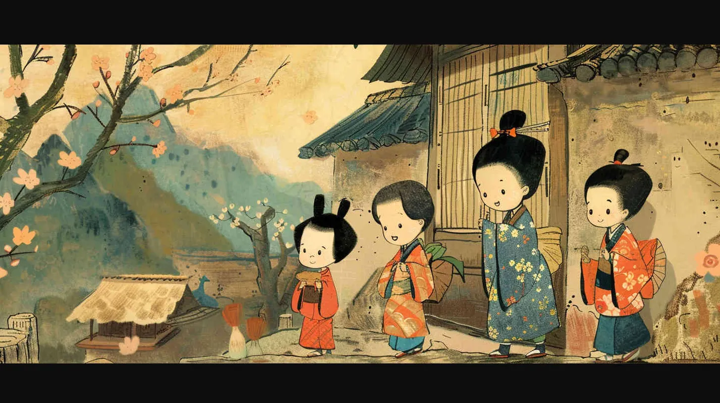 儿童插画，日本动漫 - style1部分