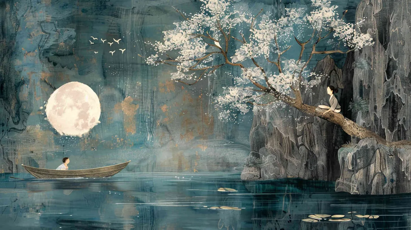 儿童绘本，工笔绢品画，神马的画风 – AI绘画作品展示 | Midjourney中文版生成