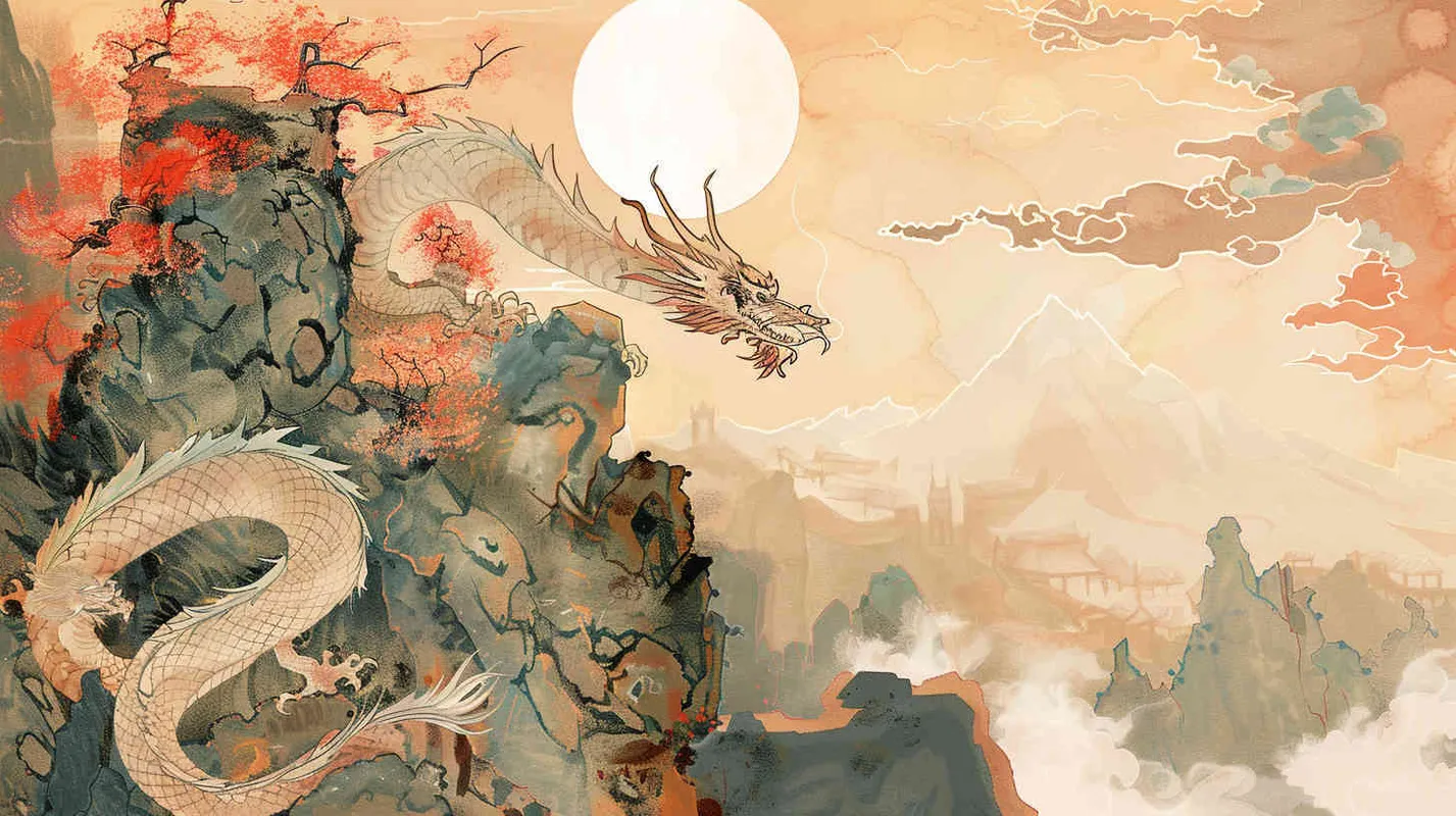 儿童绘本，工笔绢品画，神马的画风 - style4部分