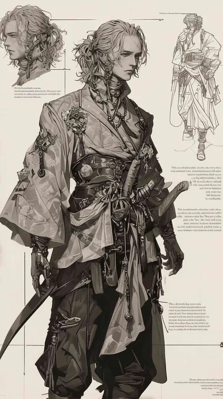 ((黑白线稿小手办))((做成三维立体))((做出三视图))((手办模型))((必须三视角度))((正面身，侧面身，背面身))((全身))((三视图，正身，侧身，后背))((正身，侧身，和后背))((不用上色))((8000k分辨率))((高清画质))((精细脸))((精致画质))((必须三视图))((正面，侧面，后背))((人物一定要有侧面))((全身像)) - style2部分