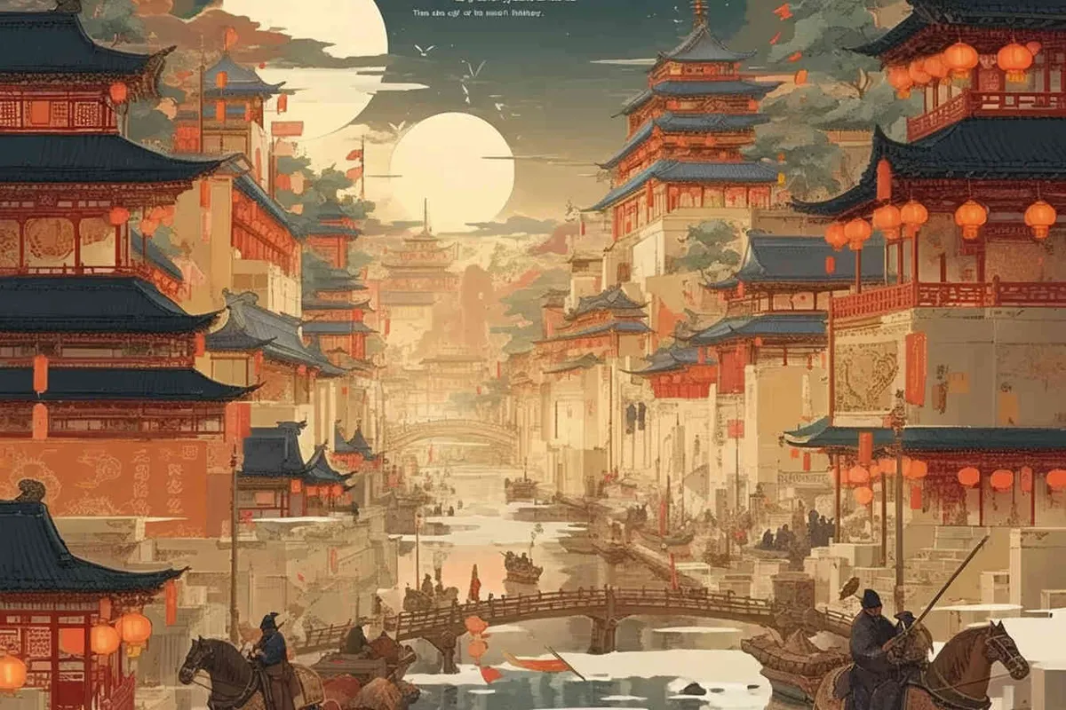 The prosperous era of the Tang Dynasty and the background of national  - style3部分