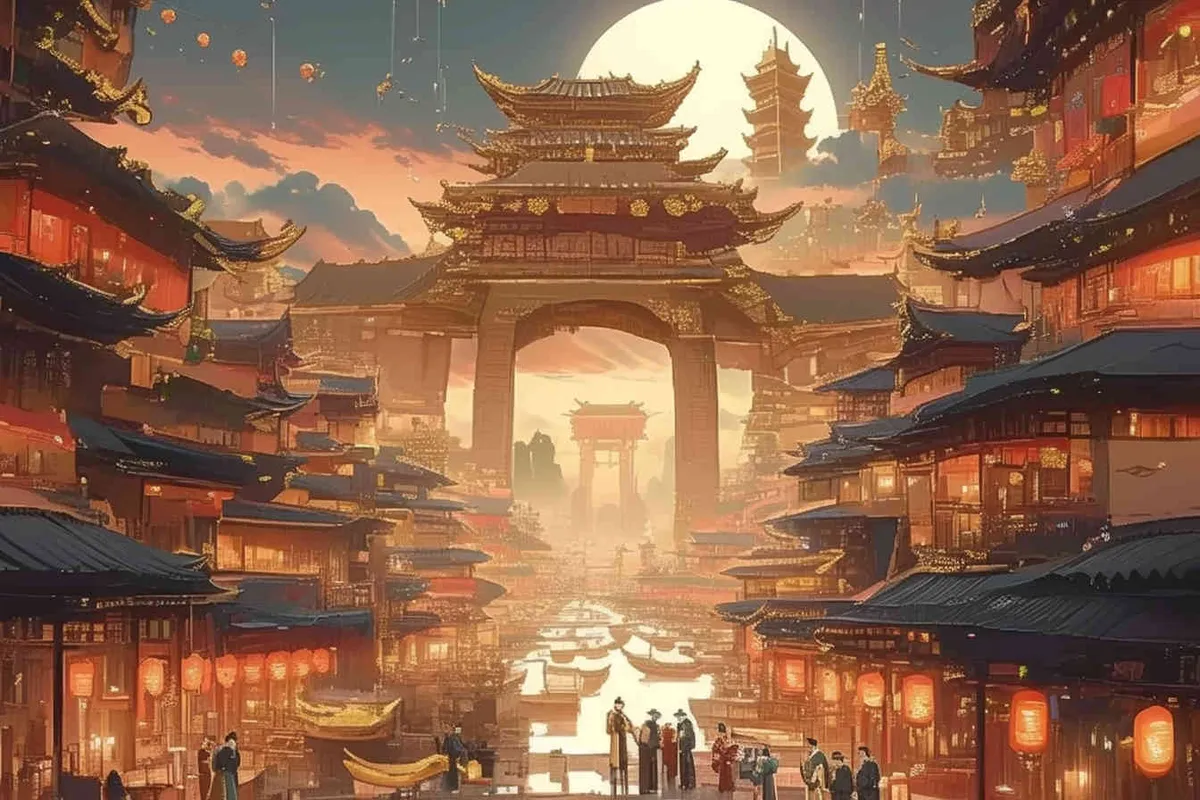 The prosperous era of the Tang Dynasty and the background of national  - style4部分