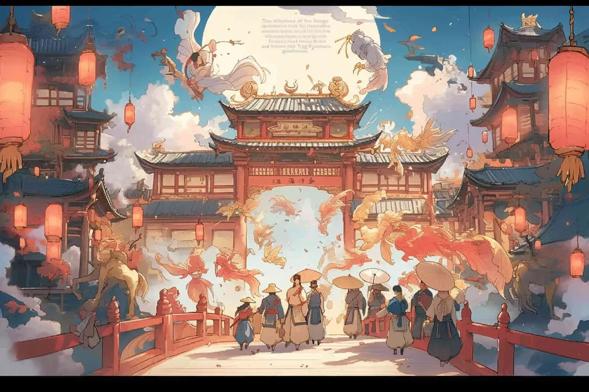 The prosperous era of the Tang Dynasty and the background of national  - style1部分