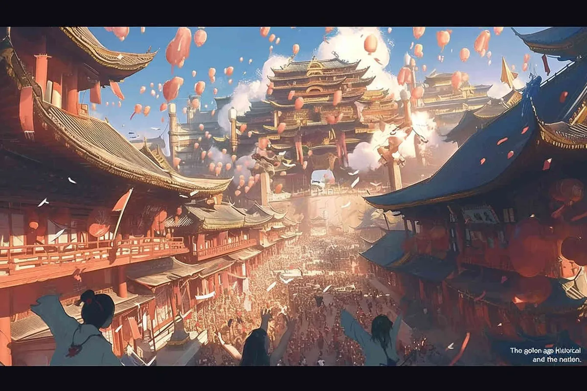 The prosperous era of the Tang Dynasty and the background of national  - style4部分
