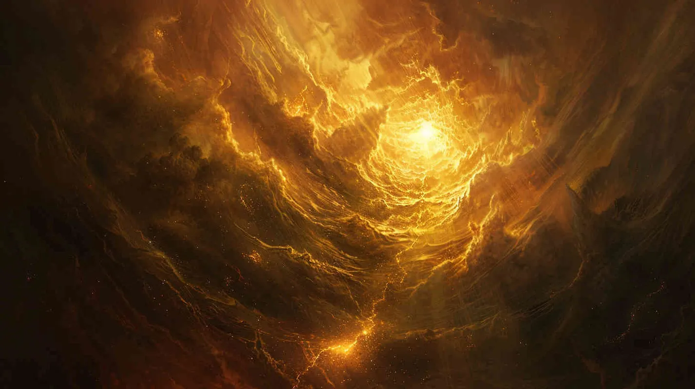  Amidst their despair, the cavern erupts in turmoil, fissures tearing through the earth beneath their feet. Paralyzed by fear and trapped with no means of escape, they face the brink of oblivion. Abruptly, the seismic upheaval subsides, replaced by an ethereal radiance emanating from the newly formed chasm. Bathed in its glow, they confront a momentous decision—to proceed into the unknown, weighed against the specter of unanticipated ramifications. - style2部分