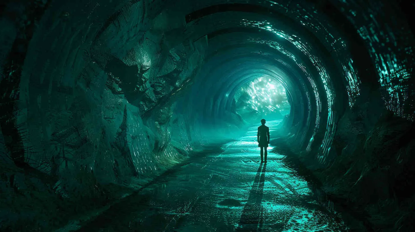 With newfound hope, Professor Johnson and his team set out to follow the enigmatic explorer, stepping onto the path leading to the unknown. As they venture deeper into the depths of this mysterious underground realm, they brace themselves for the challenges and dangers that lie ahead, knowing that the truth will slowly come to light.  - style3部分