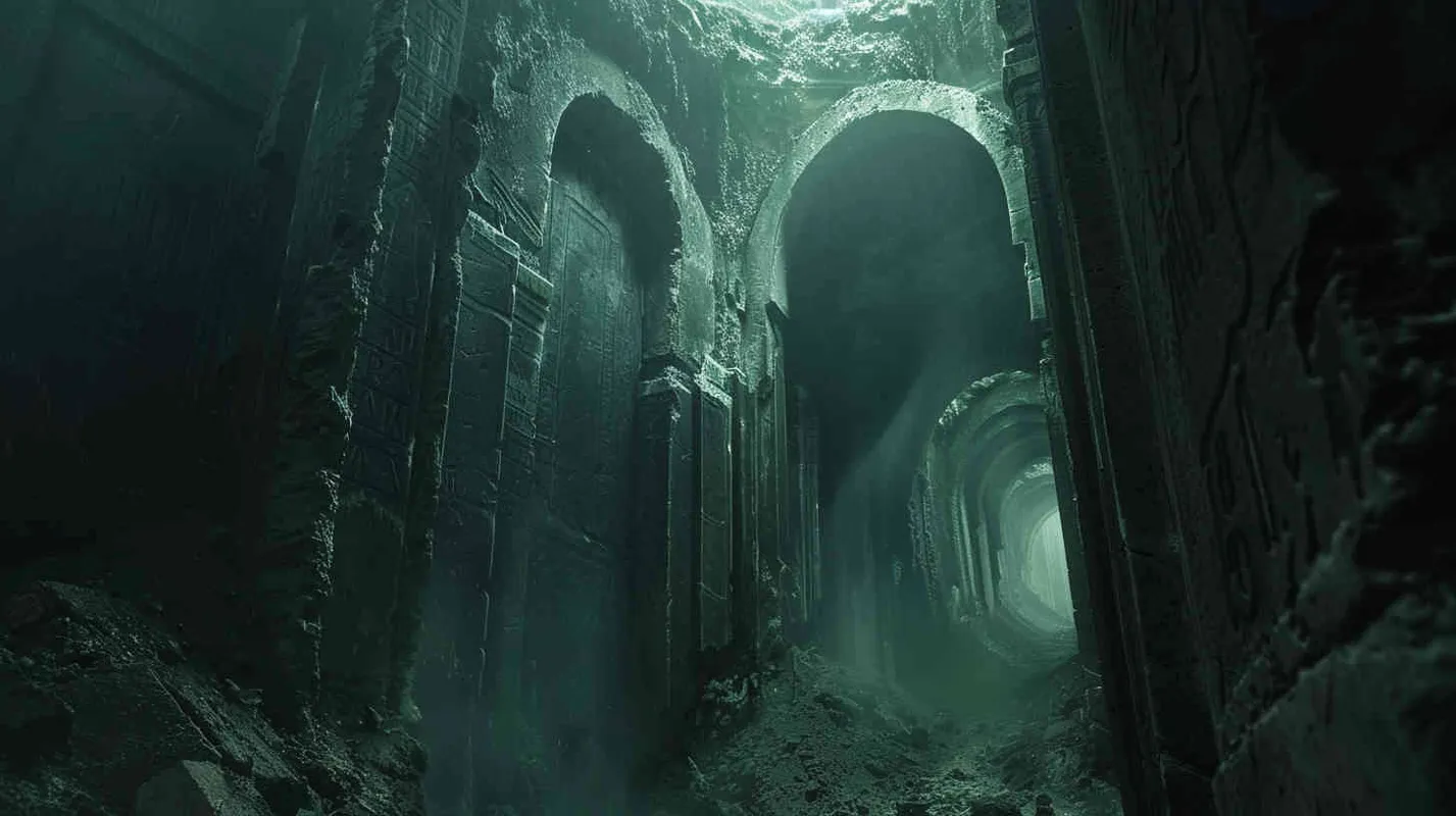 With the guidance of the enigmatic explorer, Professor Johnson and his team venture through a labyrinth of ancient tunnels and hidden chambers, encountering peril with each step. Within this subterranean realm, they uncover relics of antiquity and cryptic inscriptions, hinting at a rich history and enigmatic truths waiting to be revealed. - style1部分
