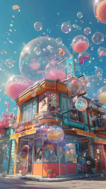 一个妹妹的ip,泡泡玛特，C4D - style1部分