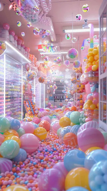 一个妹妹的ip,泡泡玛特，C4D - style3部分