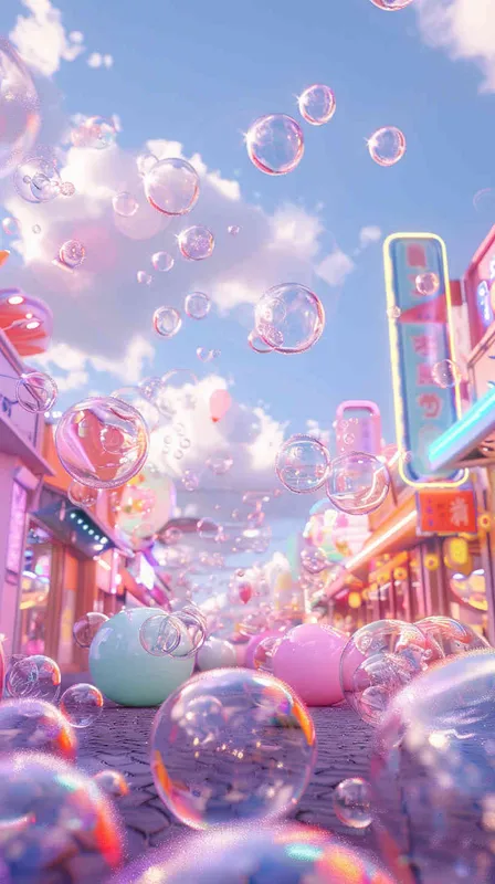 一个妹妹的ip,泡泡玛特，C4D - style4部分
