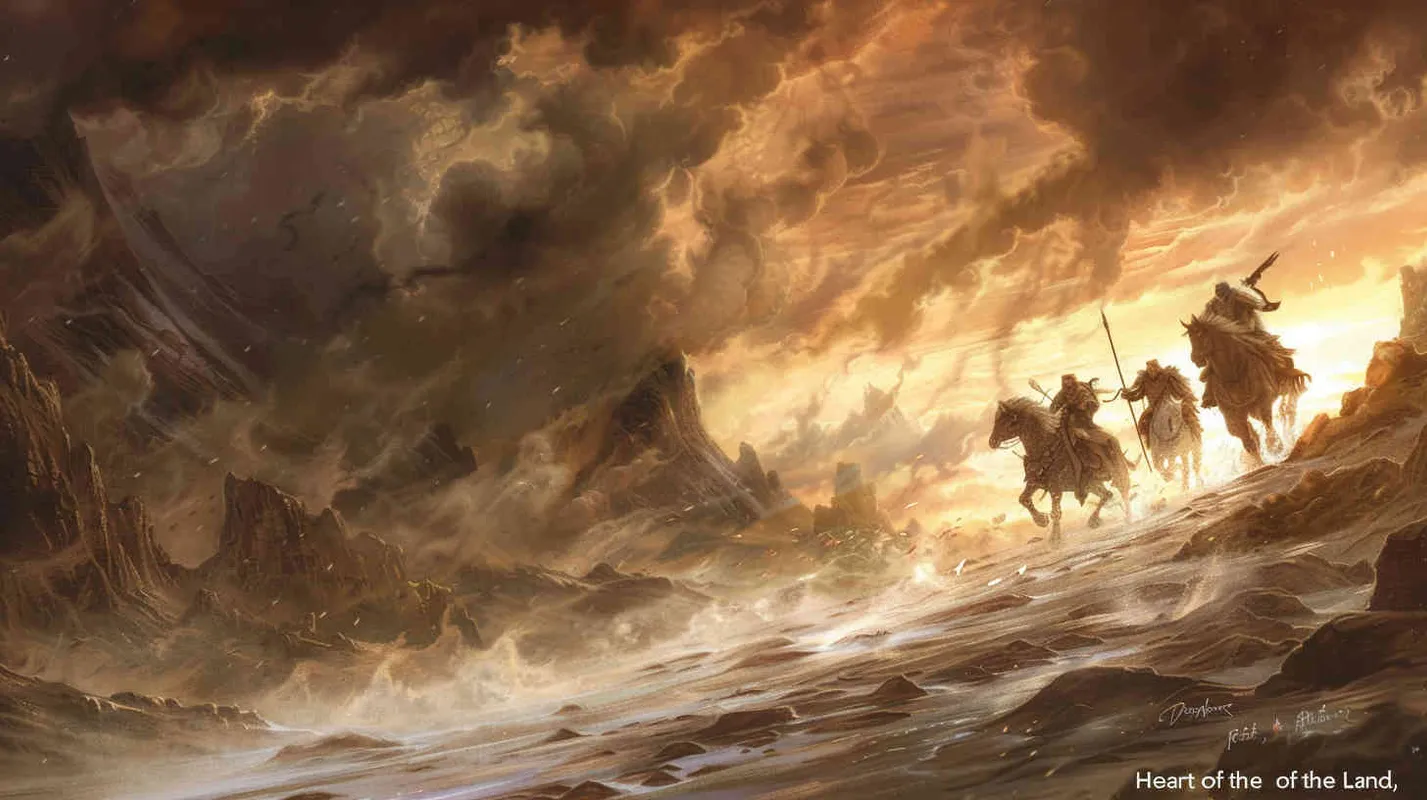 After much hardship, they finally find the path to the 