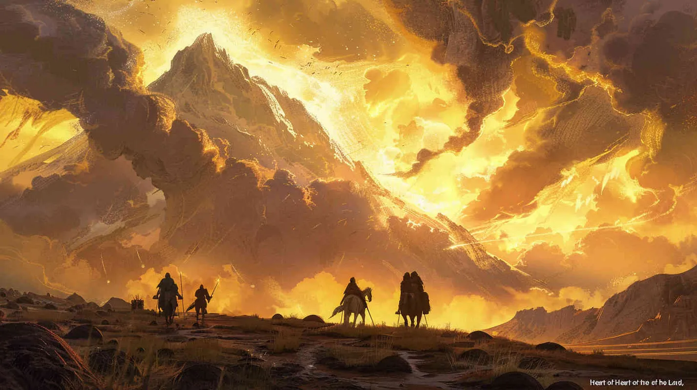 After much hardship, they finally find the path to the 