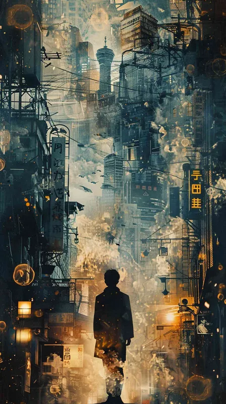 电影海报,平行宇宙,消失的记忆 - AI绘画作品展示 | Midjourney中文版生成