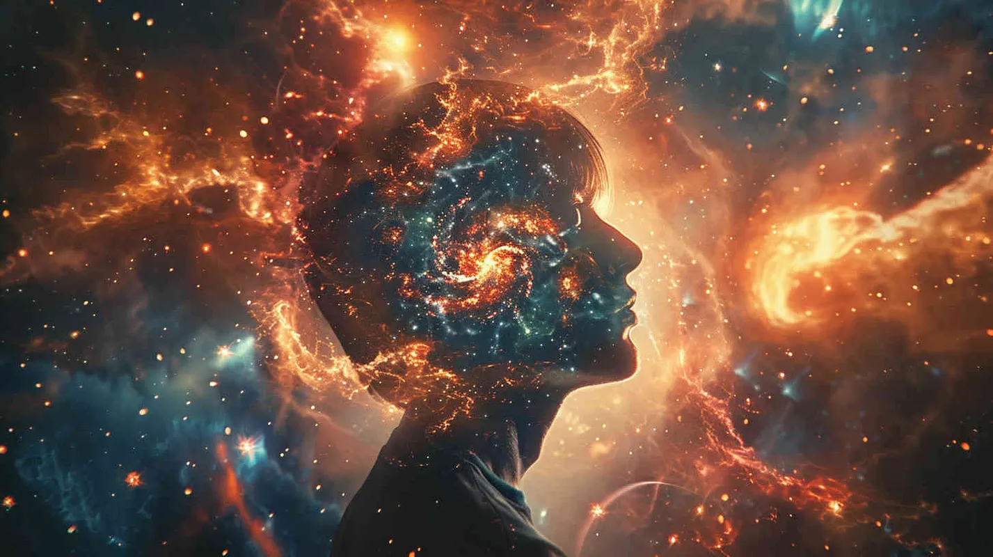 电影海报，平行世界，青春校园，悬疑烧脑，元宇宙空间，对称构图，冷暖对比  - AI绘画作品展示 | Midjourney中文版生成
