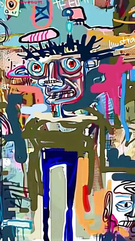 插画，巴斯奎特风格 - style3部分