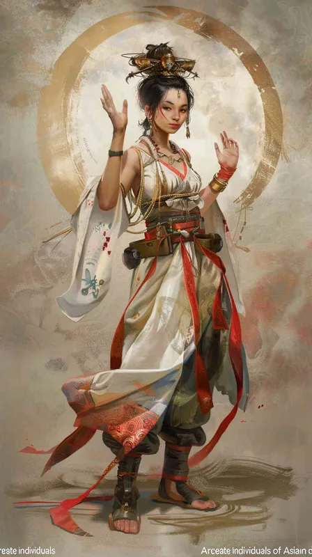 生成亚洲人 - style4部分
