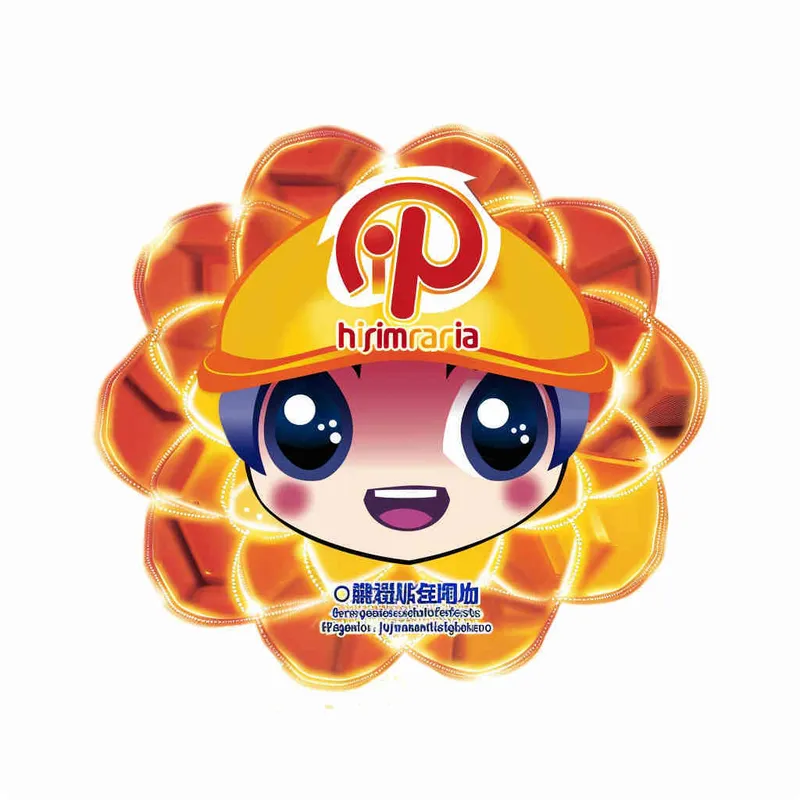 为一家网络科技公司设计一个以橙子为元素的IP形象Logo，互联网科技感，未来设计，扁平插画风格，大师设计  - style1部分