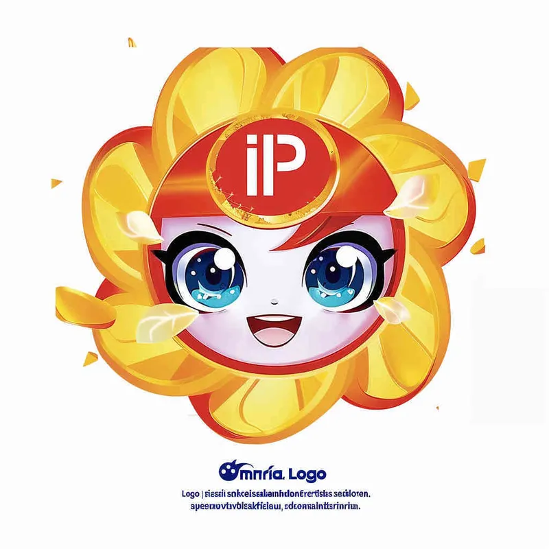 为一家网络科技公司设计一个以橙子为元素的IP形象Logo，互联网科技感，未来设计，扁平插画风格，大师设计  - style2部分