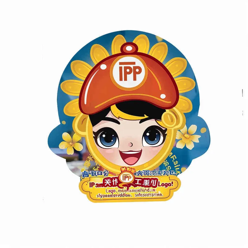 为一家网络科技公司设计一个以橙子为元素的IP形象Logo，互联网科技感，未来设计，扁平插画风格，大师设计  - style3部分