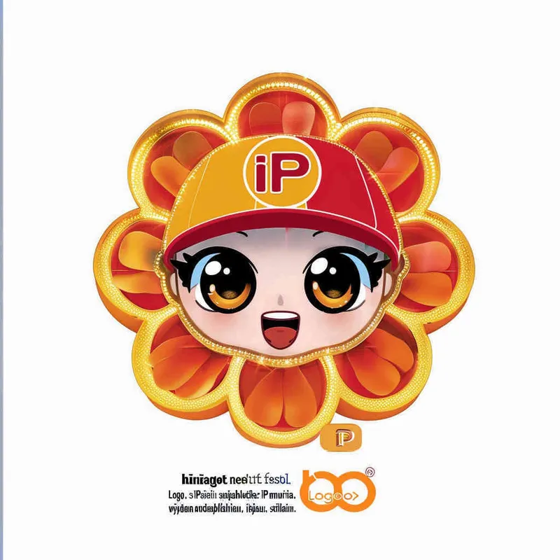 为一家网络科技公司设计一个以橙子为元素的IP形象Logo，互联网科技感，未来设计，扁平插画风格，大师设计  - AI绘画作品展示 | Midjourney中文版生成