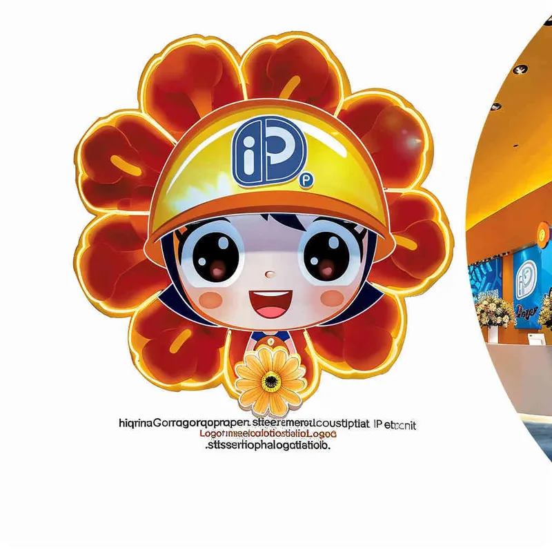 为一家网络科技公司设计一个以橙子为元素的IP形象Logo，互联网科技感，未来设计，扁平插画风格，大师设计  - AI绘画作品展示 | Midjourney中文版生成