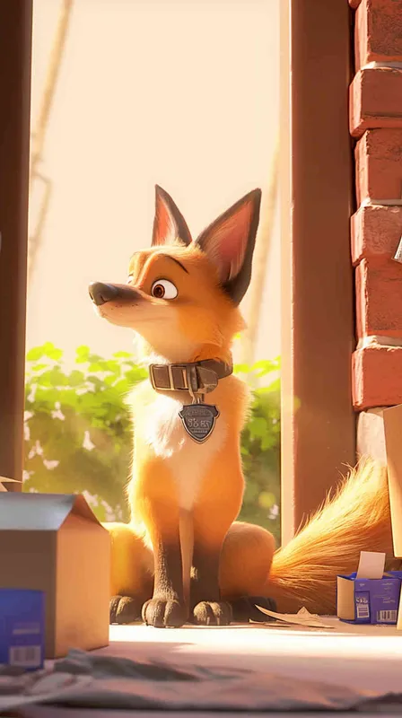 A Pixar 3D rendering showing a delivery dog confronting challenges but continuing its delivery route with newfound determination. Drawing inspiration from Pixar's animation style, the scene is rendered with crisp details and bright colors, conveying the dog's perseverance. The color temperature is neutral, maintaining a balanced atmosphere. Soft, ambient lighting enhances the scene's emotional depth. --v 6 --cref https://znrpa-s-1254076648.cos.accelerate.myqcloud.com/ai/thumb-mj-%5B33%5D-debbba5b-7.png --cw 100 - style1部分