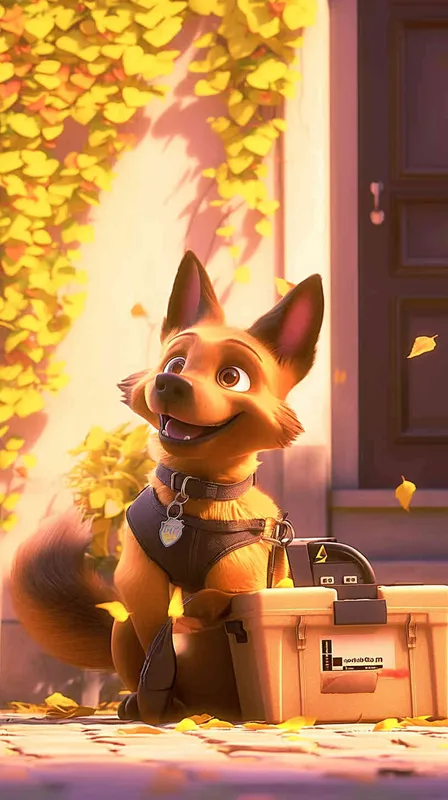 A Pixar 3D rendering showing a delivery dog confronting challenges but continuing its delivery route with newfound determination. Drawing inspiration from Pixar's animation style, the scene is rendered with crisp details and bright colors, conveying the dog's perseverance. The color temperature is neutral, maintaining a balanced atmosphere. Soft, ambient lighting enhances the scene's emotional depth. --v 6 --cref https://znrpa-s-1254076648.cos.accelerate.myqcloud.com/ai/thumb-mj-%5B33%5D-debbba5b-7.png --cw 100 - style4部分