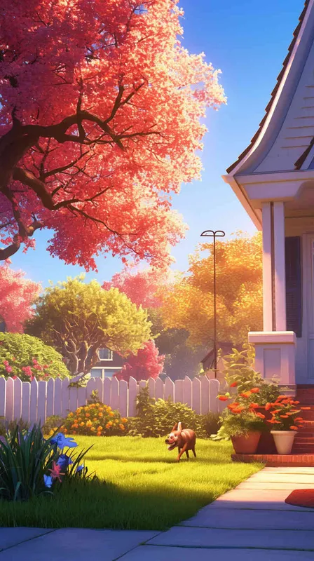 A Pixar 3D rendering showing a dog sneaking into the backyard of a suburban residence. Drawing inspiration from Pixar’s animation style, the scene is rendered with crisp details and vibrant colors, capturing the dog’s stealthy movement. The color temperature is balanced, maintaining a sense of realism. Soft, ambient lighting casts gentle shadows, enhancing the secretive nature of the scene.–v 6 –cref https://znrpa-s-1254076648.cos.accelerate.myqcloud.com/ai/thumb-mj-%5B33%5D-debbba5b-7.png –cw 100 – AI绘画作品展示 | Midjourney中文版生成