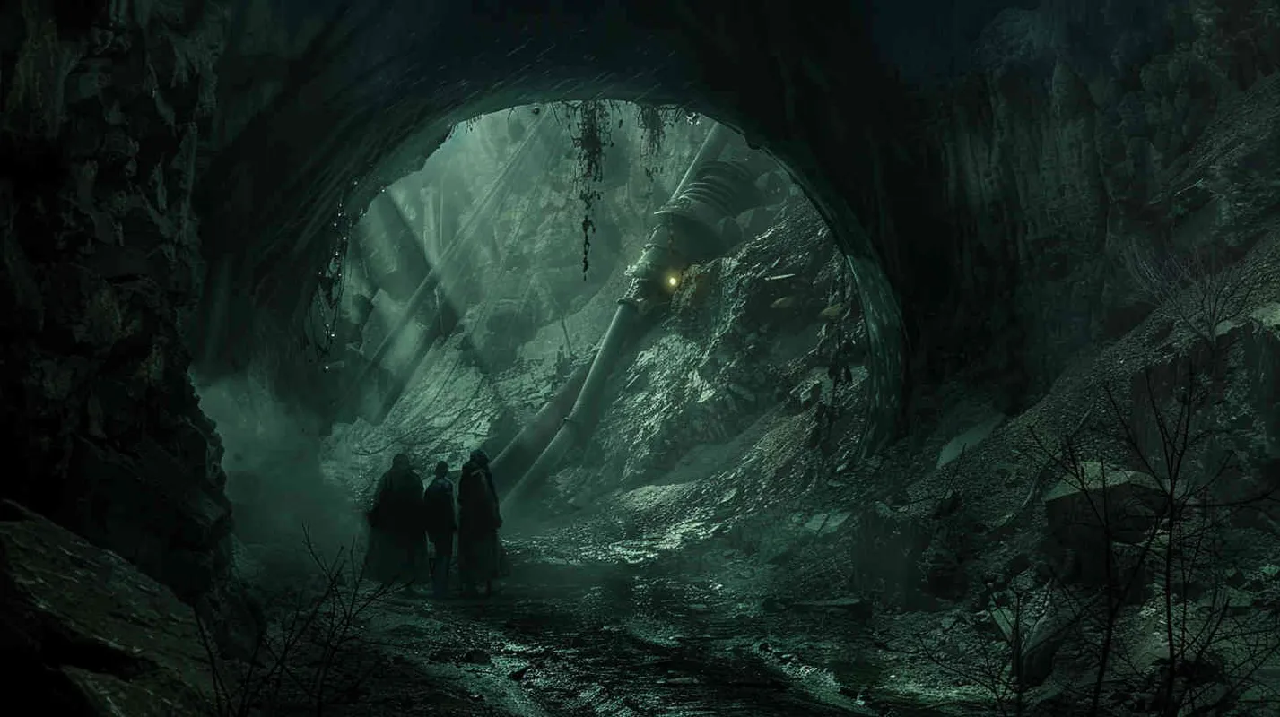 With newfound hope, Professor Johnson and his team set out to follow the enigmatic explorer, stepping onto the path leading to the unknown. As they venture deeper into the depths of this mysterious underground realm, they brace themselves for the challenges and dangers that lie ahead, knowing that the truth will slowly come to light.  - style1部分