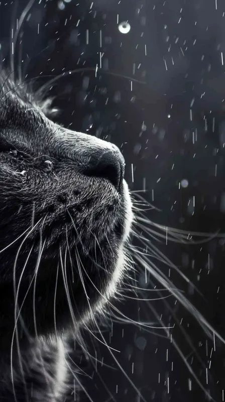 灰色的猫，在雨中哭泣 - style3部分